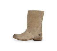 Felmini - ODERG 8250 - women's biker boot, Light grey suede leather - 39 EU size