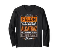 Felon Alcatraz Drôle Manche Longue