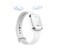 Feloyal Bracelets Répulsifs pour Moustiques, Affichage de la Température Corporelle et Montre Anti-moustique Rechargeable USB à Ultrasons Imperméable à l'intérieur et à l'extérieur pour Adultes