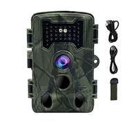 Feloyal Caméra Chasse 36MP 1080P HD Vision Nocturne 34pcs 940nm Infrarouge Invisible Piege LED Photographique Angle de Dtection 120°Vitesse de Dclenchement 0,3s Waterproof Ip66 for Monitoring
