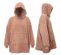 Felpa Con Cappuccio Pleun Rosa Taglia Unica 70x50x87cm Multicolore