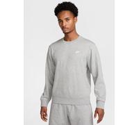 Felpa Nike CLUB BB Crewneck Con Cappuccio Grise Homme FN3888 063 Coton