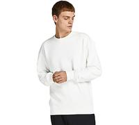 FELPA Uomo JACK&JONES 12208182 CREW NECK CLOUD DANCER
