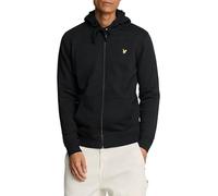 Lyle & Scott Sweat-shirt homme 1874 ML420VOG zippé Z86 Jet Black