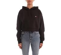 Sweatshirt à capuche Dickies Oakport Cropped noir femme. - S