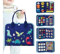 Felt Board - Jouet éducatif interactif pour les activités préscolaires | Puzzle de table en feutre doux, jouet de voyage portable pour de 1 à 6 ans, développement des compétences motrices, G