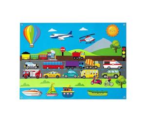 Felt Board Stories - 104cm Flannel Story Board | Felt Cloth Domestic Animals Storytelling Set, Interactive Preschool Toy Wall Activity Kit for Classroom Learning Artistic Play (196