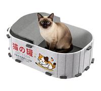 Felt Cat Bed - Small Pet Nest Couch, Kitty Sleeping Rest Pad with Durable Design, Washable Flat Kitten Bed, Lightweight Cat Lounge for Home Indoor Living Room Seasonal Sleeping Scratching