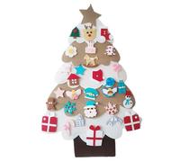 Felt Christmas Tree for Toddlers 41x28 inch Montessori Toddler Christmas Tree with Detachable Ornaments for Wall Hanging Xmas Party Supplies Toddler Felt