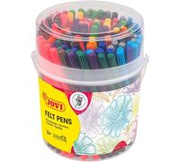 Felt Pen Marqueur À Trait Fin, Pointe Fine, Pot De 120 Feutres (10 X 12 Couleurs), Pointe 2 Mm[Z2773]