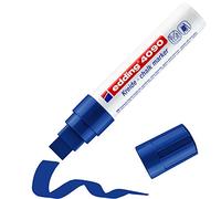 Felt-tip edding 4090 fenêtre inclinée bleu 4-15 mm sur blister