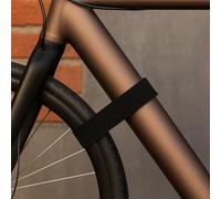 Feltd. R-Pet Eco Bande de feutre pour fixation de la roue avant, support mural, protection pour vélo et mur, 4 mm d'épaisseur, 59 cm de long (noir)