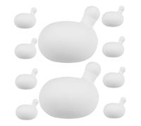 FELTECHELECTR 10 pièces Accessoire Squeeze Toy Bubble Insert Caoutchouc Élastique Insert de Remplacement pour Presser Anti-Stress Accessoire Décompression pour Jouets Bulles et Poupées Petit