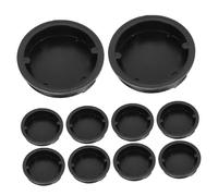 FELTECHELECTR 10 pièces Couvercles de Bouchons pour Barils Capuchons Étanchéité pour Fûts Huile et Eau Bouchons Plastique Résistants pour Industrie Chimique Grand Couvercle Fuite
