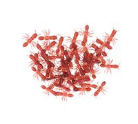FELTECHELECTR 100Pièces Fourmis Plastique Simulées pour Halloween Jouets de Farce Amusants et Réalistes pour Décoration de Fête