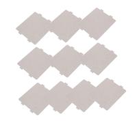 FELTECHELECTR 10pièces Plaque Mica Universelle Pour - De Couvercle Guide Découpable Accessoire De Réparation Pour Cuisine Bureau Et Restaurant