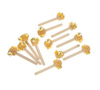 FELTECHELECTR 12 pièces Bee Day Honey Dipper Décor avec Fausses Gouttes de Miel et Abeilles Centre de Table Festival Printemps-été pour Décoration Maison et Plateau