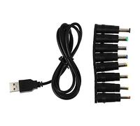 FELTECHELECTR 1Ensemble Adaptateur Multifonctions USB vers Câble Alimentation DC pour Chargeurs de PC Chaleur et Durable pour Ordinateurs Portables et Appareils