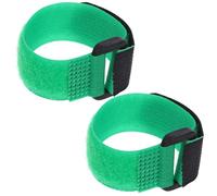 FELTECHELECTR 2 Pièces Collier Anti-cocorico pour Coq en Nylon Vert, Ceinture Flexible Confortable Empêchant Irritation, Accessoire Unique pour Poulets Style