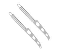 FELTECHELECTR 2 pièces Couteau à Beurre Inoxydable Spatule Racloir de Fromage Polyvalente Outil Manuel de Pâtisserie Résistant pour Restaurant et Cuisine Professionnelle