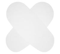 FELTECHELECTR 2 Pièces Lentille de Protection pour Capot de Sablage en PVC Blanc 0,5 Mm Offrant Une Protection Complète Les Particules pour Casque de Sécurité Industriel