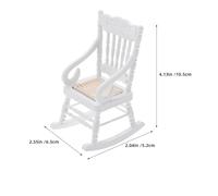 FELTECHELECTR 2 pièces Maison de Poupée Décor Rustique Stable et Polyvalente pour Projets Créatifs et Mobilier de Maison Miniature