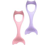 FELTECHELECTR 2 Pièces Outil D'aide au Maquillage des Yeux en Silicone, Ne Blesse Pas la Peau, Adapté Usage Prolongé, Professionnelles Femmes