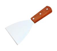 FELTECHELECTR 2 pièces Spatules Acier Inoxydable à Manche Lot de Grattoirs Pâtisserie pour Pizza Steak Crêpes et Gâteaux Grandes et Petites Ustensiles de Cuisine et Ergonomiques