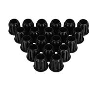 FELTECHELECTR 20 pièces Manchons Inserts Douille Roulettes Chaise Bureau Couvercles Pivotants Renforcés pour Stabilité Améliorée Bureau Salle de Conférence École