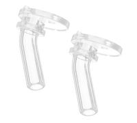 FELTECHELECTR 2pièces Bec Verseur Silicone Pour Bouteille Eau Garçon Fille Embout De Rechange Étanche Accessoires Universels Pour Gobelet Isolant Utilisation à Et Extérieur