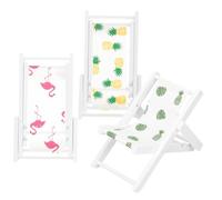 FELTECHELECTR 3 pièces Support Téléphone Bureau Accessoires Décoratifs Durables Flamingo Ananas et Jeu