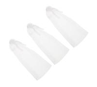 FELTECHELECTR 3 Pièces Voile de Mariée pour Poupée Léger Tulle Dentelle Élégant Accessoire de Costume de Mariage Compatible Diverses Poupées pour Scènes Photo et Décorations Festives
