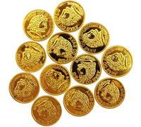 FELTECHELECTR 300 pièces Décoratives Pirates Plastique Accessoires de Jeu pour Garçon Fille pour Fête Pirate et Récompenses Scolaires