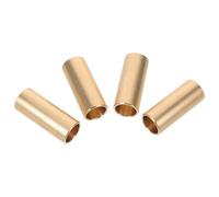 FELTECHELECTR 4 Bagues de Ressort à Lames pour Remorque en Laiton K7129100 Kit de Bagues de Manille pour Ressorts à Double Œillet Absorption des Chocs et Résistance à L’Usure pour Conditions