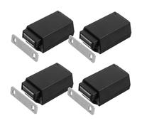FELTECHELECTR 4 pièces Loqueteau Magnétique de Porte Invisible Système Push To Open Robuste pour Armoires Lourdes pour de Cuisine et Placards