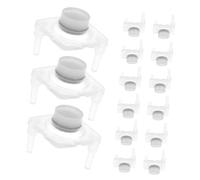 FELTECHELECTR 40 Boutons-poussoirs Silicone Rebond Pour Réparation Appareils Électroménagers, Interrupteur Marche/arrêt Étanche, Compatible Micro-ondes Et Machine à Mah-jong, Lot 40 Pièces