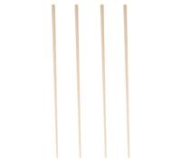 FELTECHELECTR 4pcs Tiges en Bambou pour Cadre de Chaise de Réalisateur, Accessoires Solides et Pratiques pour Bricolage et Rangement Facile de Votre Chaise