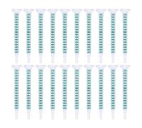 FELTECHELECTR 50 pièces Tubes Mélangeurs Carrés pour Colle Ab Embouts Statiques Applicateur de Colle Bi-composant Léger et Portable pour Mélange de Deux Composants