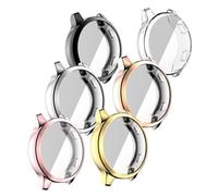 FELTECHELECTR 6 pièces Coque de Protection Écran TPU Plaqué Compatible Venu VAT Antirayures Installation Facile Pack Couleurs Assorties