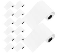 FELTECHELECTR 80rouleaux Papier Thermique pour Imprimantes de Reçus et Étiquettes Format Bobines Longue Durée Blanc Brillant pour Lisibilité Compatibilité Large