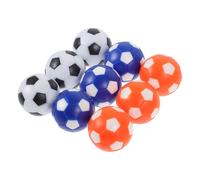 FELTECHELECTR 9 pièces Balles de Rechange Colorées pour Table de Football Lot de Accessoires pour Jeu de Bureau Compatibles avec Mini Table de Soccer Résistantes et Parfaites pour Événements et