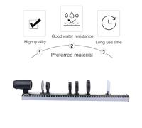 FELTECHELECTR 9 pièces Instruments Optiques Durables avec Lentilles Convexes pour Enseignement Physique et Imagerie Expérimentale Classe