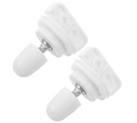 FELTECHELECTR Accessoires pour Roue Silencieuse de Hamster 2pcs en Plastique et Fer Roulement et Fixation, Installation Simple pour Petits Animaux et Prolongation du Jeu