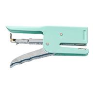 FELTECHELECTR Agrafeuse Manuelle Portable en Métal Vert Multifonction Facile à Transporter pour Bureau et Maison