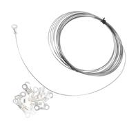 FELTECHELECTR Bande Chauffante pour Machine à Sceller sous Vide 0,6 Mm Fil Chauffant Rond 5 M avec 20 Connecteurs, Résistance Haute Température Compatible Divers Modèles, Élément Chauffant