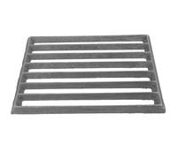 FELTECHELECTR Barbecue Fonte Rectangulaire Support pour Cuisson Uniforme Accessoire Camping et Barbecue Extérieur Remplacement Robuste pour Grilloir