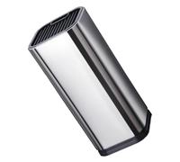 FELTECHELECTR Bloc Porte-couteaux Acier Inoxydable Rangement Pratique avec Fentes Ouvertes Support Stable pour Couteaux de Cuisine Multi-usage pour Maison et Restaurant Léger et Résistant