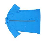 FELTECHELECTR Blouse de Toilettage Imperméable pour Animaux avec Fermeture Éclair, Anti-Statique et Séchage Rapide en Polyamide Bleu, pour Usage Professionnel et Soins à Domicile