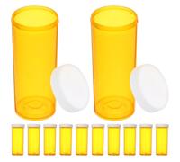 FELTECHELECTR Boîte à Remède Portable Couvercle Facile à Ouvrir en Pp 25 Pièces Résistant, pour Voyage et Usage Quotidien