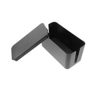 FELTECHELECTR Boîte de Rangement Câble Électrique Noire Petite avec Couvercle Boîte Gestion pour Multiprises Cache Câbles Alimentation pour Bureau et Maison
